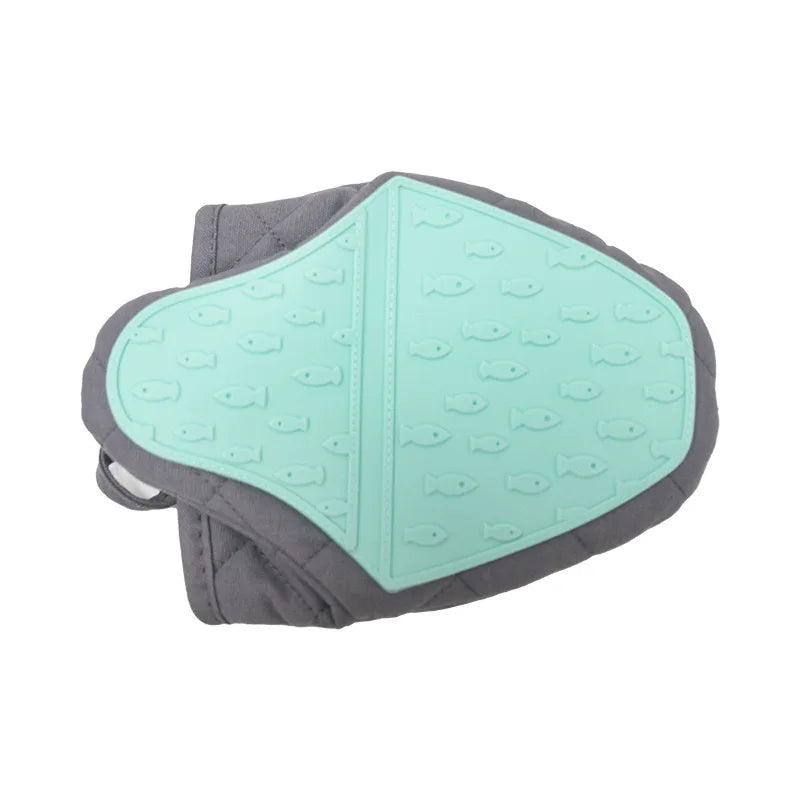 1PCS Fish-Shaped Silicone Oven Glove | Anti-Scald Heat-Resistant Kitchen Glove, Multi-Purpose Dish & Tray Holder