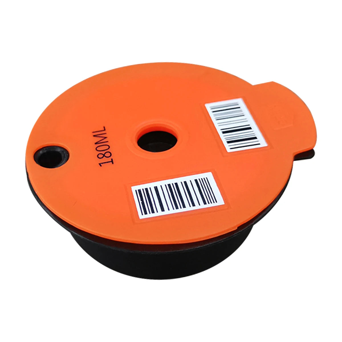 Reusable Coffee Capsule Pods for Tassimo Machines | 60ml / 180ml Refillable Coffee Disc with Silicone Lid & Stainless Steel Filter