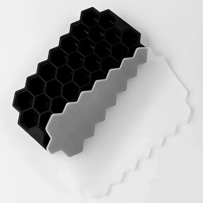 4/2/1PCS Silicone Ice Cube Mold with Lid – 148-Cavity Large-Capacity Ice Tray | BPA Free, Food-Grade, Reusable Ice Maker