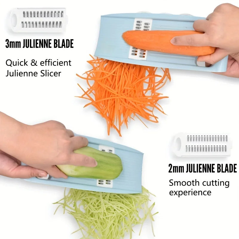 5-in-1 Multi-Functional Vegetable Chopper | Onion Chopper, Mandoline Slicer & Veggie Dicer