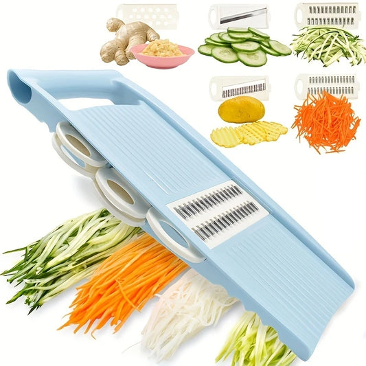 5-in-1 Multi-Functional Vegetable Chopper | Onion Chopper, Mandoline Slicer & Veggie Dicer