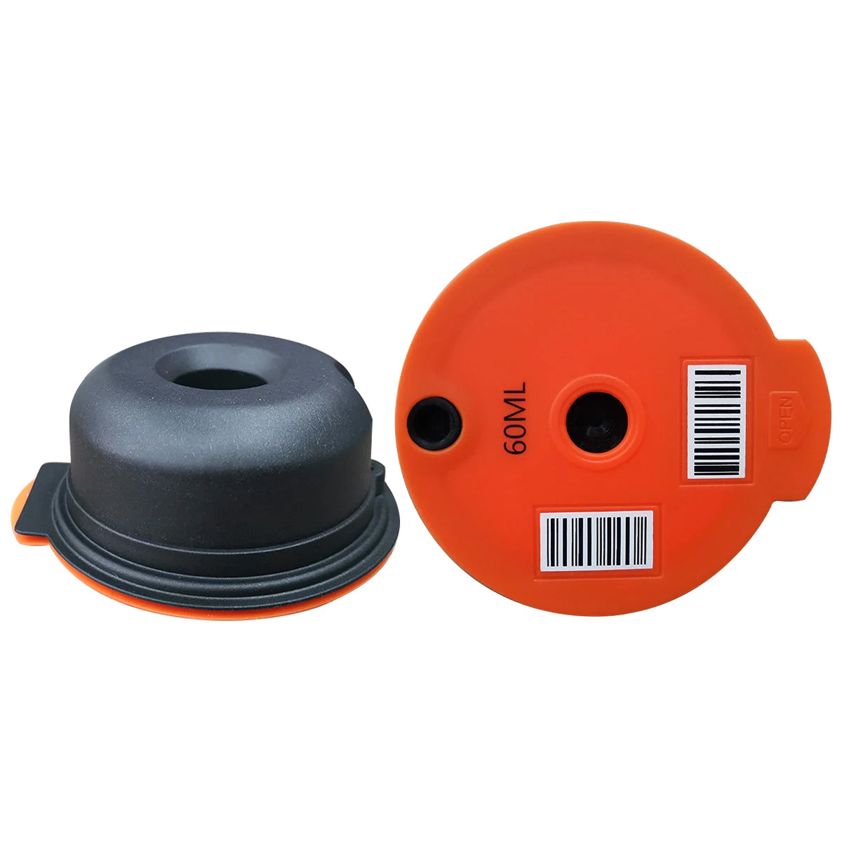 Reusable Coffee Capsule Pods for Tassimo Machines | 60ml / 180ml Refillable Coffee Disc with Silicone Lid & Stainless Steel Filter